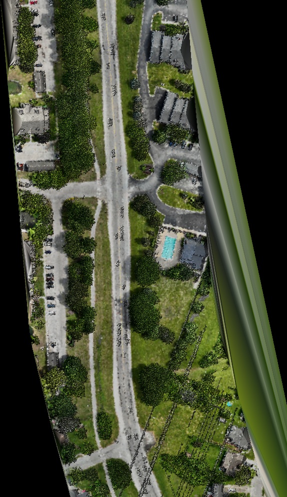 Vanguard RGB capture of a roadway corridor